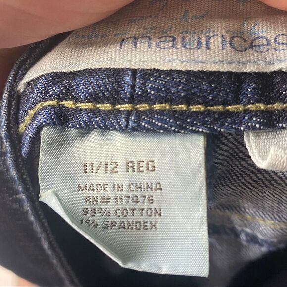 Maurice’s | Factory Distressed Denim Ashlyn Boot Capri’s - Picture 7 of 7